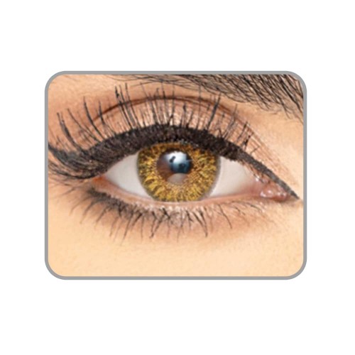 لنز چشم اکسیژن ویو مدل عسلی شماره 30
