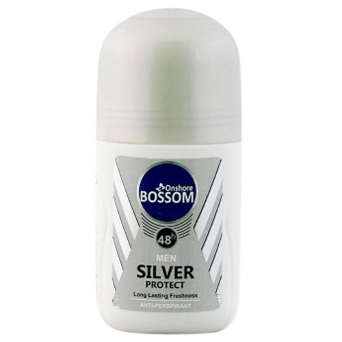 رول ضد‌تعریق مردانه 75 میل BOSSOM مدل Silver 