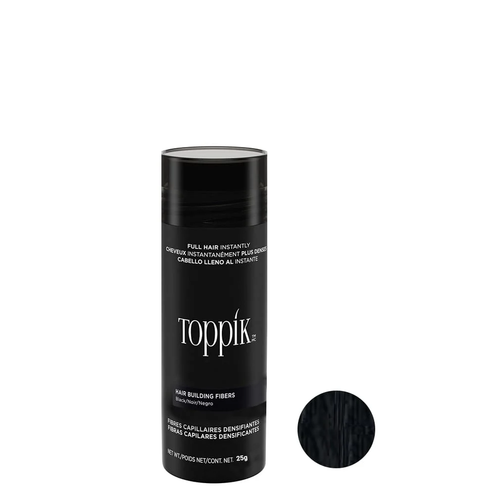 1251010051000b.jpg پودر پرپشت کننده مو تاپیک شماره 1 (Noier Black) بسته 25 گرمی - Image 1