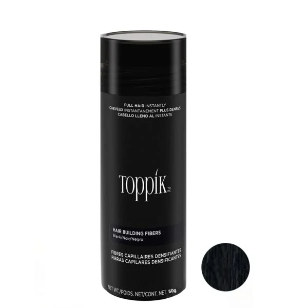 پودر پرپشت کننده مو تاپیک شماره 1 (Noier Black) بسته 50 گرمی