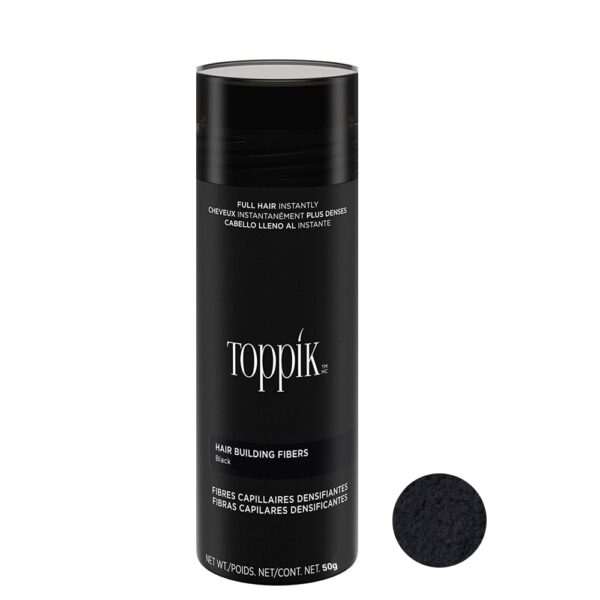 پودر پرپشت کننده مو تاپیک شماره 2 ( Black) بسته 50 گرمی