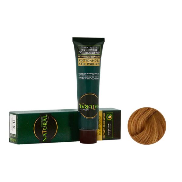 رنگ مو نچرال شماره 0-8 حجم 120 میل رنگ بلوند