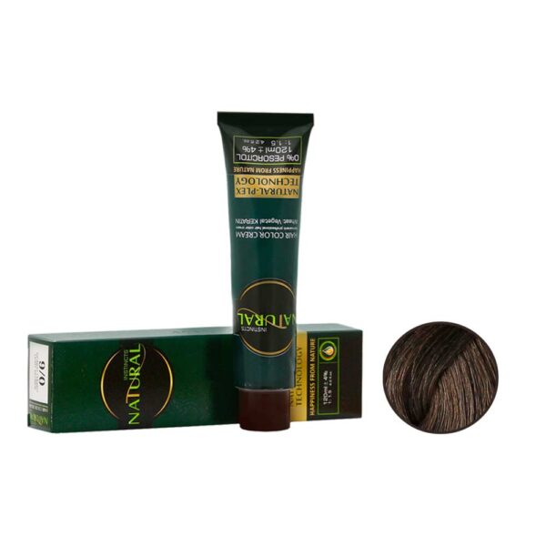 رنگ مو نچرال شماره 1-6 حجم 120 میل رنگ بلوند خاکستری تیره