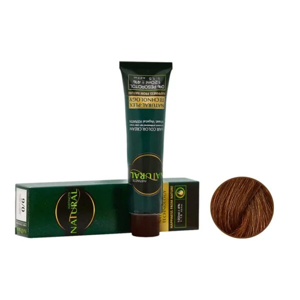 رنگ مو نچرال شماره 3-6 حجم 120 میل رنگ بلوند طلایی تیره