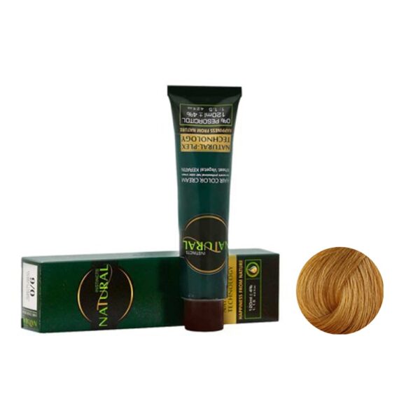 رنگ مو نچرال شماره 3-8 حجم 120 میل رنگ بلوند طلایی