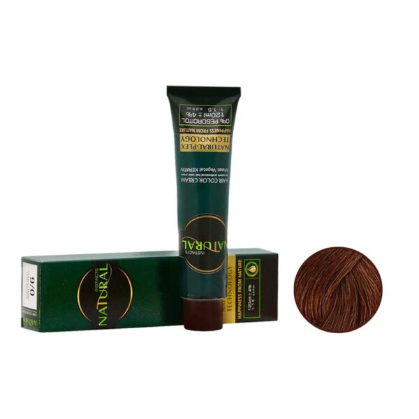 رنگ مو نچرال شماره 76-6 حجم 120 میل رنگ بلوند شکلاتی تیره