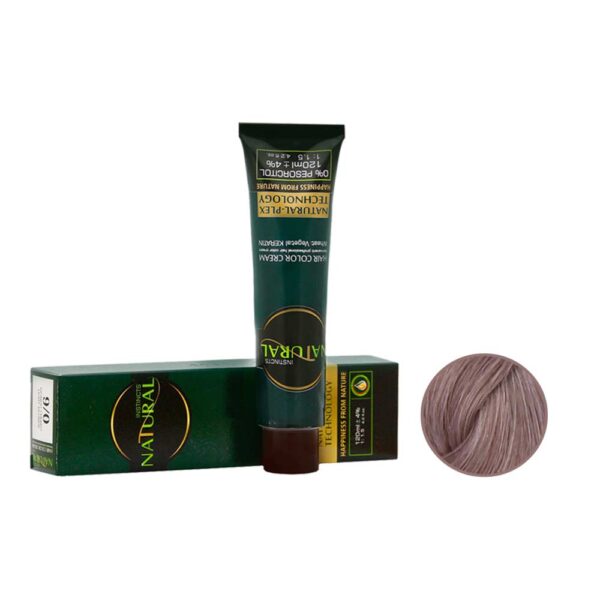 رنگ مو نچرال شماره 9-6 حجم 120 میل رنگ بلوند مرواریدی تیره