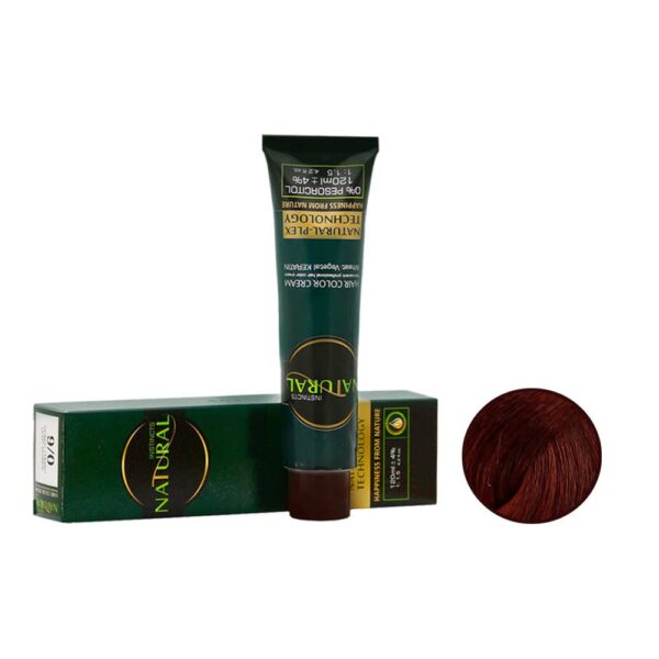 رنگ مو نچرال شماره 5-7 حجم 120 میل رنگ ماهگونی روشن