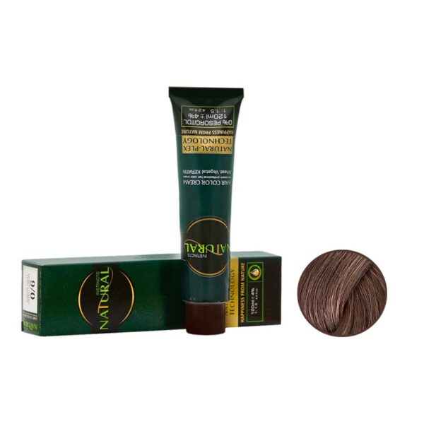 رنگ مو نچرال شماره 17-7 حجم 120 میل رنگ بلوند ماسه ایی متوسط