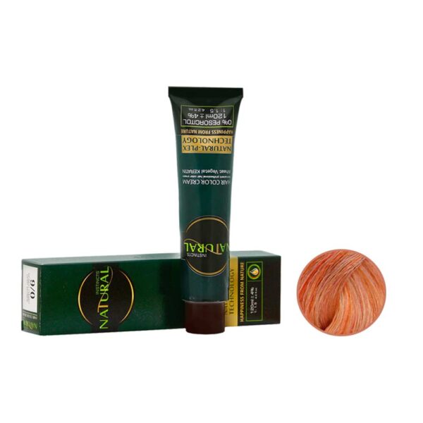 رنگ مو نچرال شماره F93 حجم 120 میل رنگ رز گلد