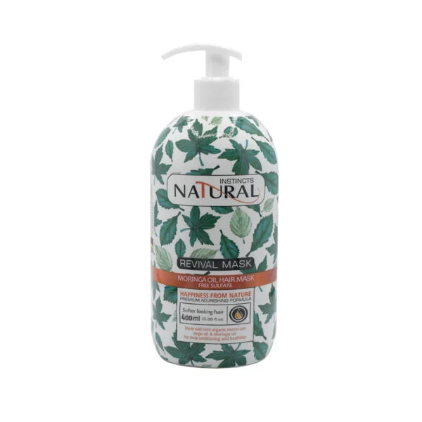 ماسک مو با آبکشی نچرال مدل احیا کننده و مغذی مو چند روغن (مولتی اویل) حجم 400 میل
