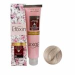 رنگ مو الوکسین سری دودی طبیعی شماره 01-8 حجم 120 میل رنگ بلوند طبیعی دودی