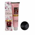 رنگ مو الوکسین سری دودی شماره 1-1 حجم 120 میل رنگ مشکی پرکلاغی