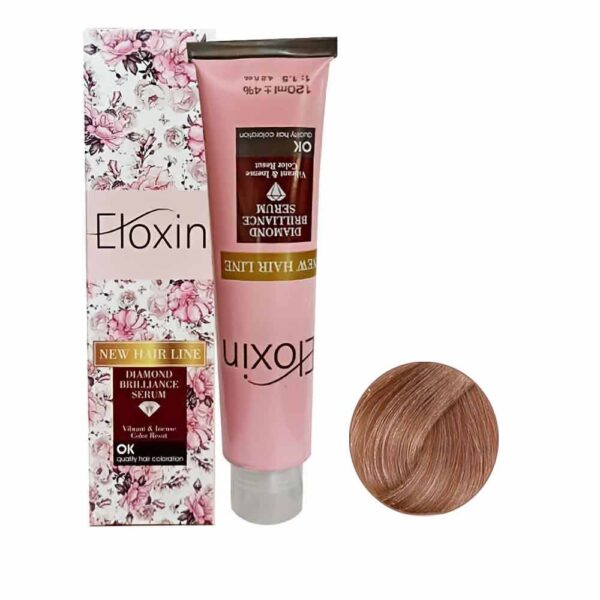 رنگ مو الوکسین سری شکلاتی شماره 7-8 حجم 120 میل رنگ بلوند شکلاتی