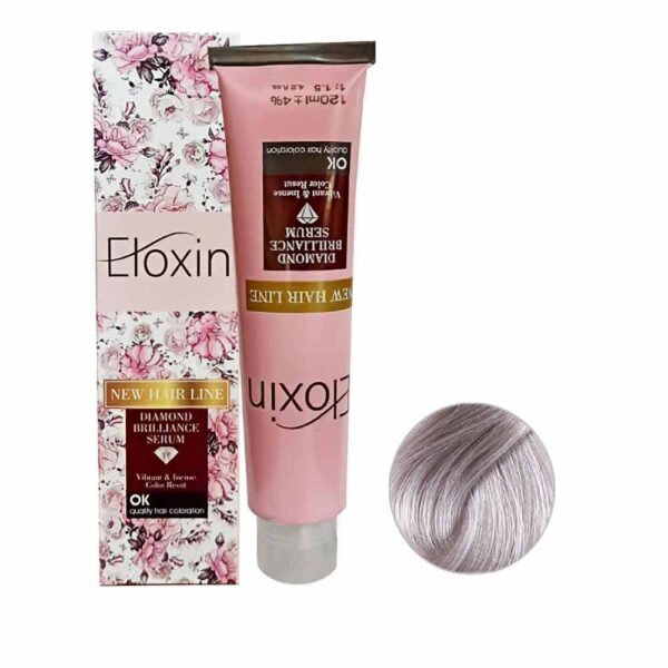 رنگ مو الوکسین سری ماسه ای شماره 17-9 حجم 120 میل رنگ بلوند ماسه ای روشن