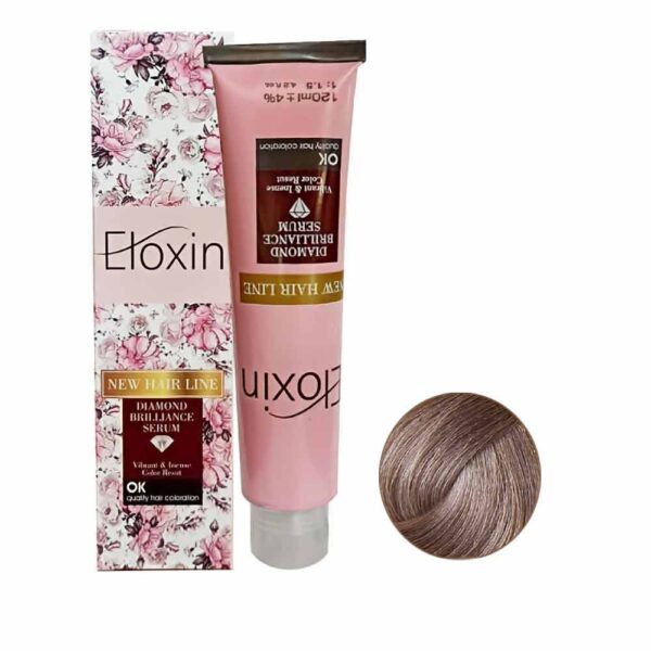 رنگ مو الوکسین سری شامپاینی شماره 34-6 حجم 120 میل رنگ بلوند شامپاینی تیره