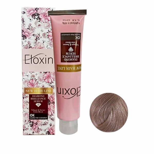 رنگ مو الوکسین سری گرم شماره 9LE حجم 120 میل رنگ اسپرسوی لایت