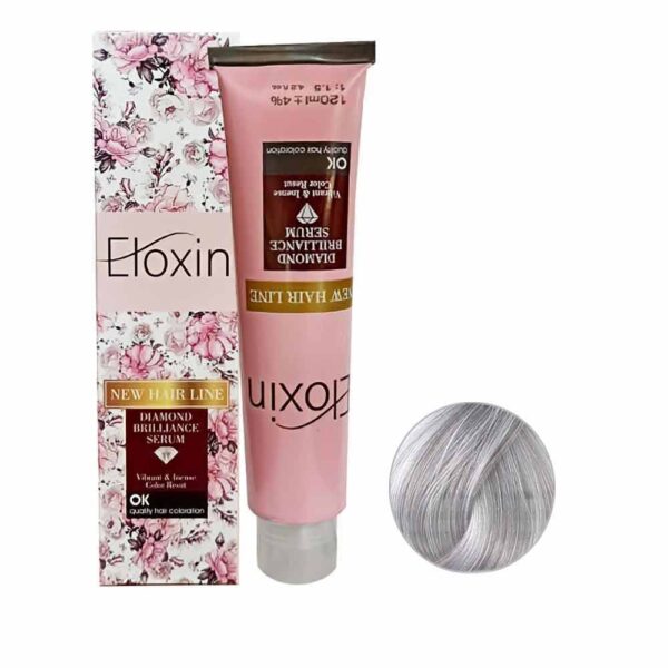 رنگ مو الوکسین سری هایلایت شماره 1-11 حجم 120 میل رنگ بلوند پلاتینه دودی روشن