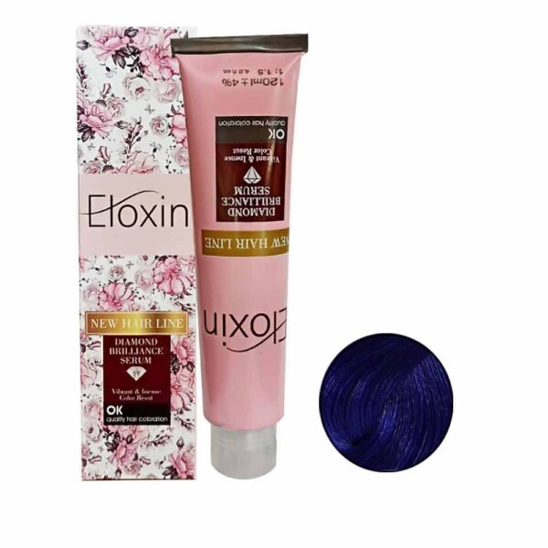 رنگ مو الوکسین سری واریاسیون شماره 01-0 حجم 120 میل واریاسیون آبی