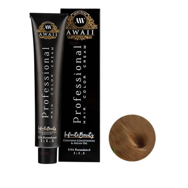 رنگ مو آوایی شماره 0-8 حجم 120 میل رنگ بلوند روشن