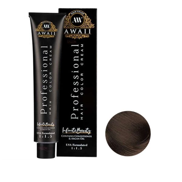 رنگ مو آوایی شماره 00-5 حجم 120 میل رنگ قهوه ای روشن قوی