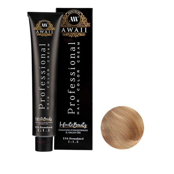 رنگ مو آوایی شماره 32-8 (31-8) حجم 120 میل رنگ بلوند بژ روشن