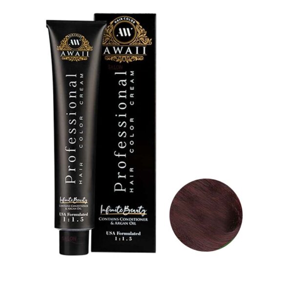 رنگ مو آوایی شماره 66-5 (810-5) حجم 120 میل رنگ آلبالویی تیره