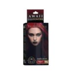 رنگ مو پودری آوایی رنگ زرشکی جعبه 50 گرمی