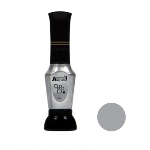 لاک ناخن طراحی آوایی رنگ نقره ای کد 3