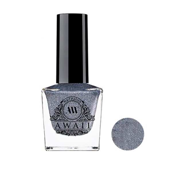 لاک ناخن آوایی مدل اکلیلی کد 18