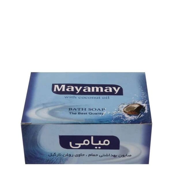 صابون دستشویی میامی مدل نارگیل وزن 125 گرم  5عددی