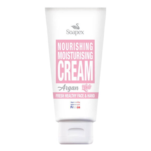 کرم مرطوب کننده تیوپی دست و صورت سوپکس حاوی روغن آرگان حجم 90 میل