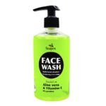 ژل شستشو صورت سوپکس حاوی آلوئه ورا مخصوص پوست چرب حجم 350 میل