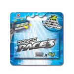 کارتریج یدک مردانه دورکو 3 لبه مدل TRA1040-Win3 بسته 4 عددی