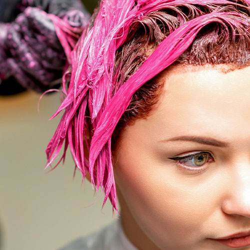 پاک کردن رنگ مو از پوست