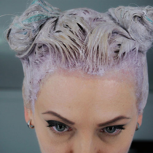 پاک کردن رنگ مو از پوست