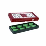 کوکتل پدیکور ژبن پلاس مدل Christmas tree بسته 8 عددی