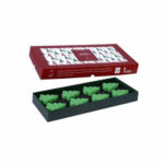 کوکتل پدیکور ژبن پلاس مدل Christmas tree بسته 8 عددی