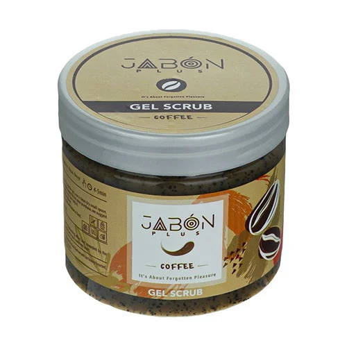 Coffee375 ژل اسکراب پوست ژبن پلاس مدل Coffee وزن 375 گرم - Image 1