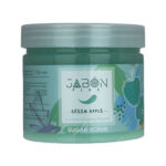 اسکراب شکری پوست ژبن پلاس مدل Green Apple وزن 450 گرم