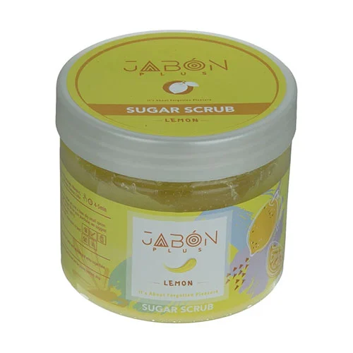 Lemon اسکراب شکری پوست ژبن پلاس مدل Lemon وزن 450 گرم - Image 1