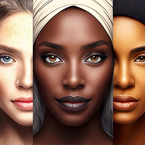 رنگ موی نسکافه‌ای