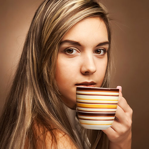 رنگ موی نسکافه ای 