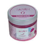 اسکراب شکری پوست ژبن پلاس مدل Strwberry وزن 450 گرم