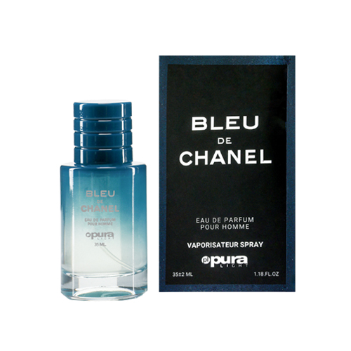 عطر مردانه پورا رایحه Bleu De Chanel حجم 35 میل