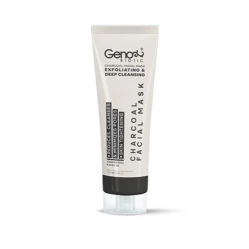 Genobioticcharcoalmask ماسک زغال صورت و گردن ژنوبایوتیک - Image 1