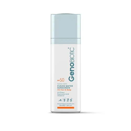 Genobioticsunscreen1 ضد آفتاب فیوژن واتر ژنوبایوتیک - Image 1