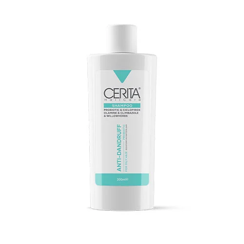 Seritaantidandruffshampoo شامپو ضد شوره پروبیوتیک موهای چرب سریتا حجم 200 میل - Image 1