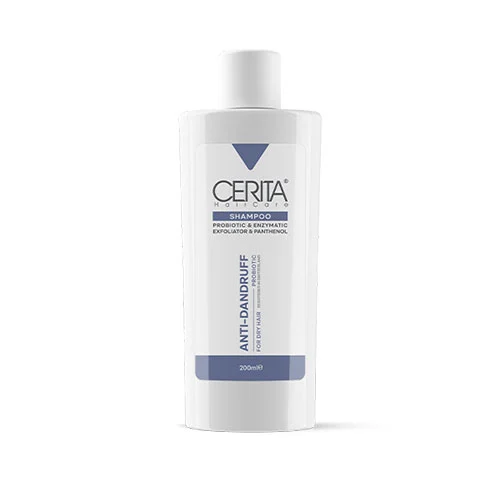 Seritaantidandruffshampoo1 شامپو ضد شوره پروبیوتیک موهای خشک سریتا حجم 200 میل - Image 1