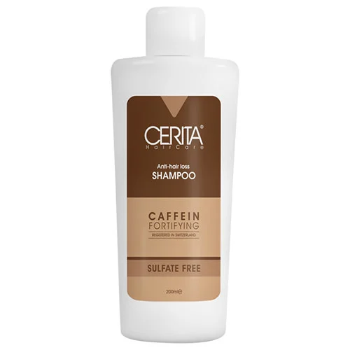 Seritacaffeineshampoo÷ شامپو کافئین فری سولفات سریتا حجم 200 میل - Image 1